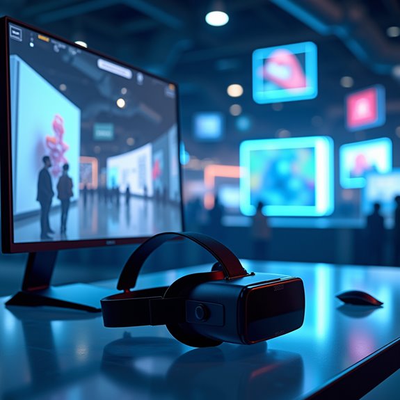 virtual reality event experience