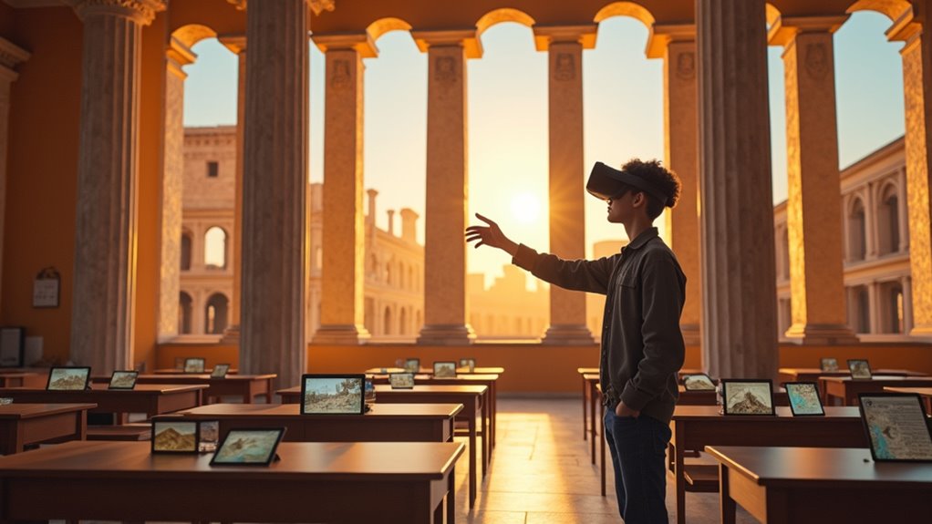 vr enhances historical education
